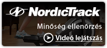 NordicTrack - Minőség ellenőrzés