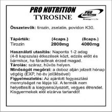 Pro Nutrition Tyrosine energizáló 100 kapszula