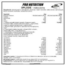 Pro Nutrition Xplode értágító 840 g