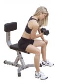 Body-Solid GST20 Sima pad háttámlával