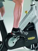 TechnoGym Excite Group Cycle Spinning kerékpár használatban